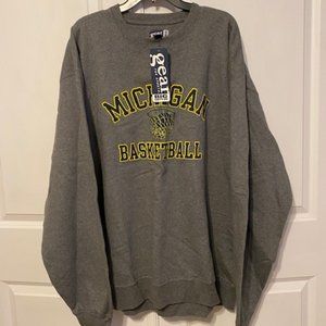 U of M Basketball Crew Sweatshirt - NWT - XXXL